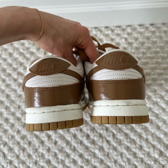 Nike Dunk Low “Brown Ostrich” Sneakers - Picture 7 of 9